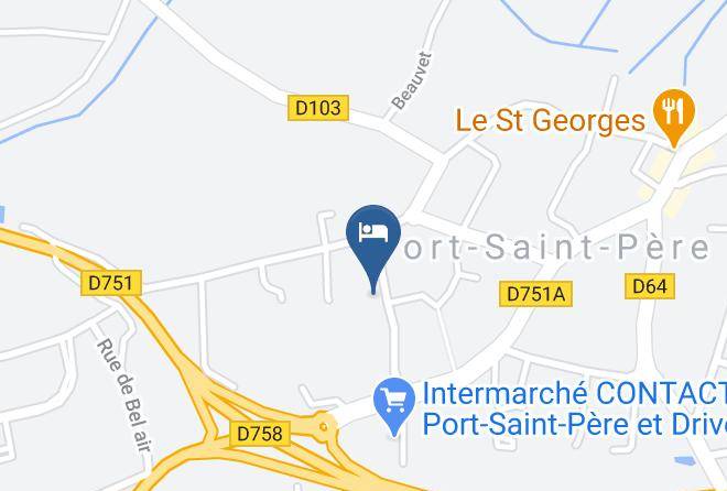 Loire Atlantique - Gite Le Fief De La Fontaine Maps