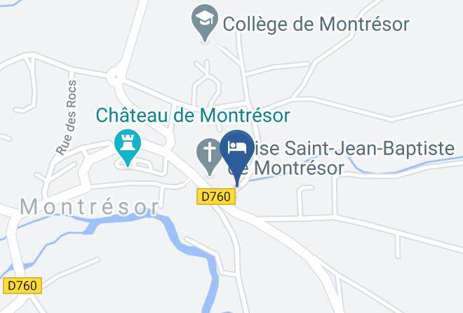 Indre Et Loire - Gite Le Four Du Faubourg Maps