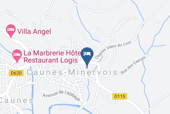 Aude - Location Gite Chambre D'hotes Et Atelier De Poterie Maps