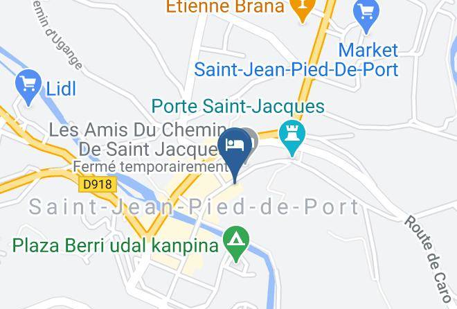 Pyrenees Atlantiques - Gite Le Lievre Et La Tortue Maps