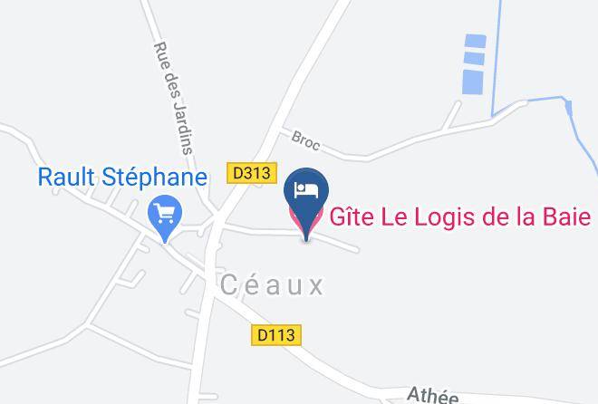 Manche - Gite Le Logis De La Baie Maps