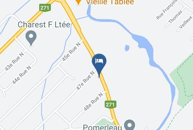 Beauce Sartigan Regional County Municipality - Gite Le Marysier Maps