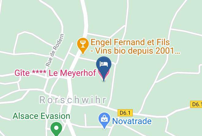 Haut Rhin - Gite Le Meyerhof Maps