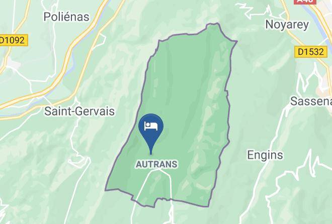 Isere - Gite Le Montbrand 15 Personnes Maps