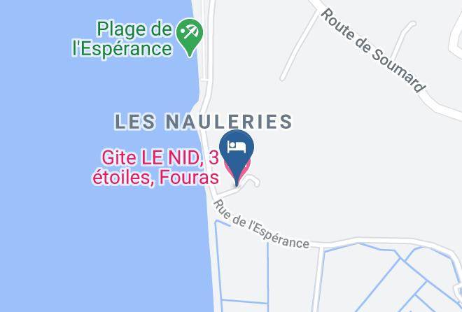 Charente Maritime - Gite Le Nid 3 Etoiles Fouras Maps