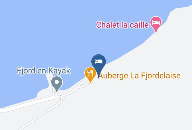 Le Saguenay Et Son Fjord - Gite Le Nid De L'anse Maps