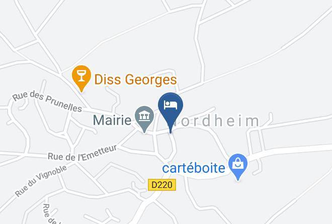 Bas Rhin - Gite Le Nussbaum Alsace Maps