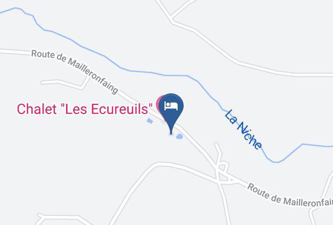 Vosges - Gite Le Paradis Maps