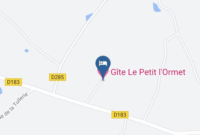 Allier - Gite Le Petit L'ormet Maps