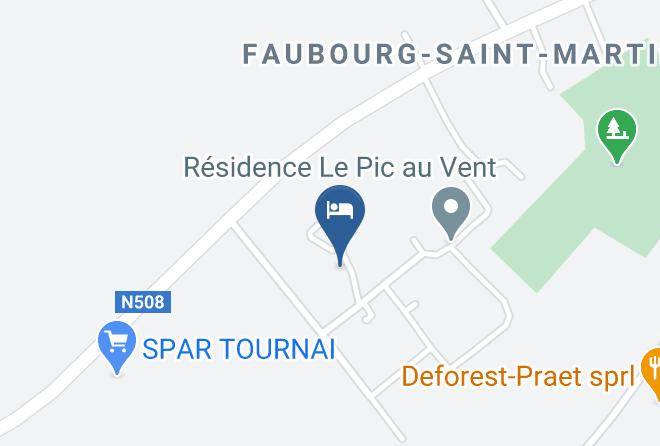 Hainaut - Gite Le Pic Au Vent Maps