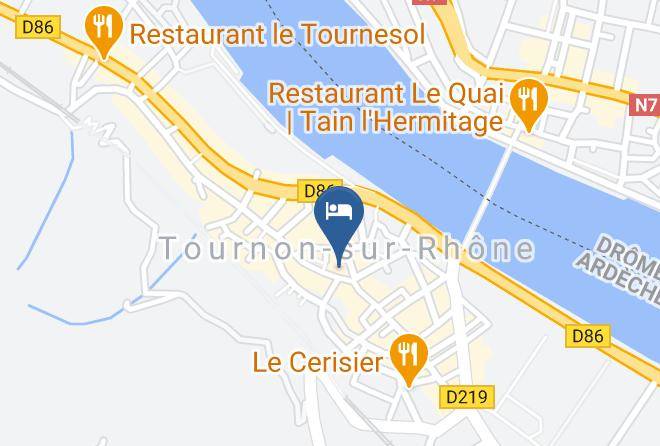 Ardeche - Gite Le Pied Du Geant Maps