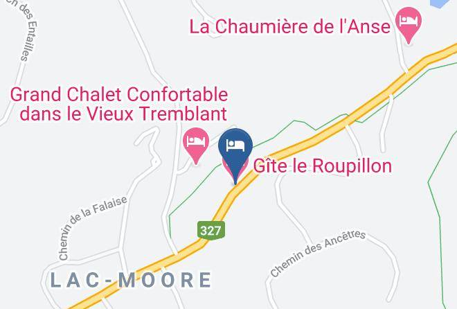 Les Laurentides Regional County Municipality - Gite Le Roupillon Maps