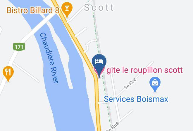 La Nouvelle Beauce Regional County Municipality - Gite Le Roupillon Scott Maps