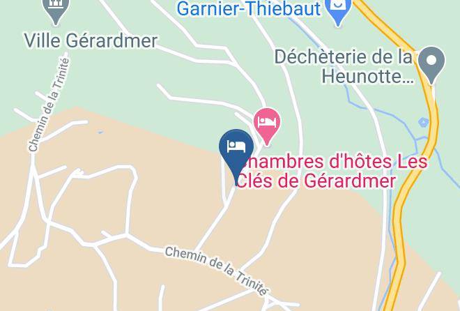 Vosges - Gite Le Rucher Maps