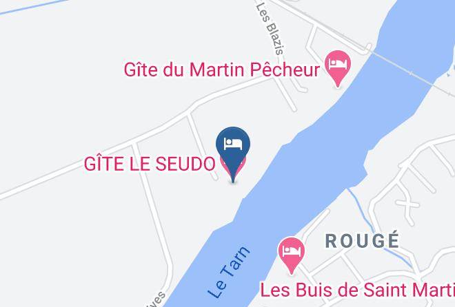 Tarn - Gite Le Seudo Maps