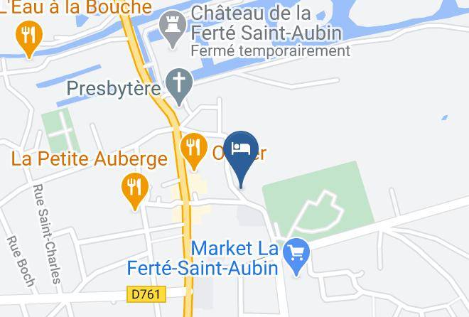 Loiret - Gite Le Sully Maps