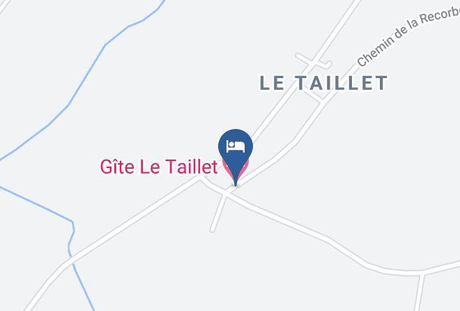 Saone Et Loire - Gite Le Taillet Maps