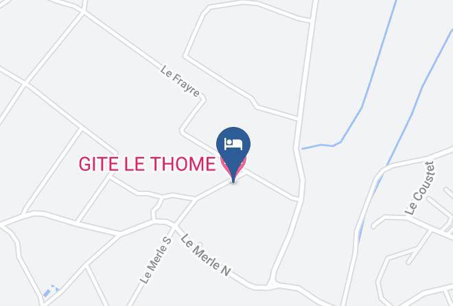 Gironde - Gite Le Thome Maps