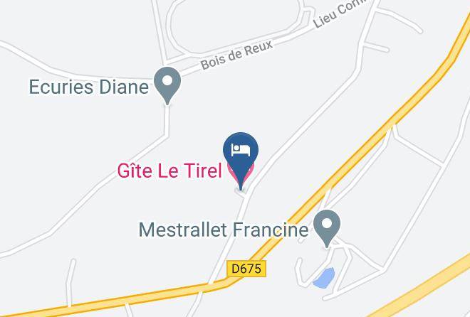 Calvados - Gite Le Tirel Maps