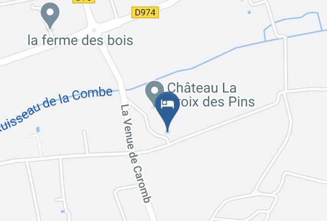 Vaucluse - Gite Le Ventoux Chateau La Croix Des Pins Maps