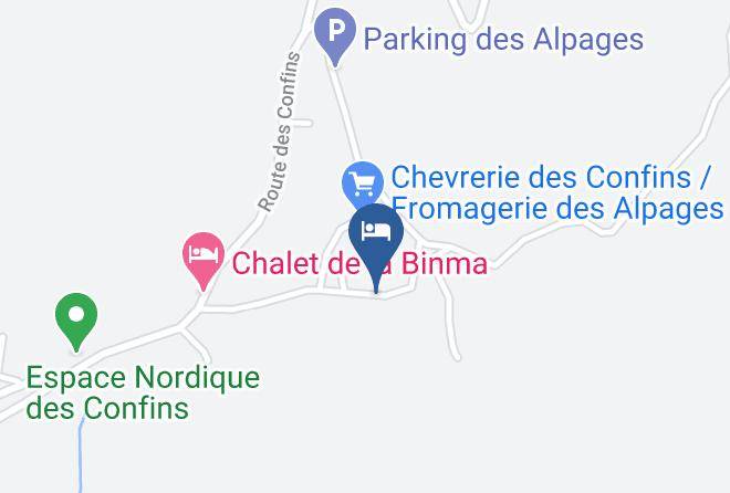 Haute Savoie - Gite Le Vieux Madrier Maps