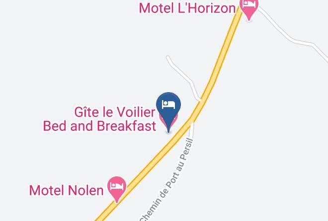 Charlevoix Est Regional County Municipality - Gite Le Voilier Bed And Breakfast Maps