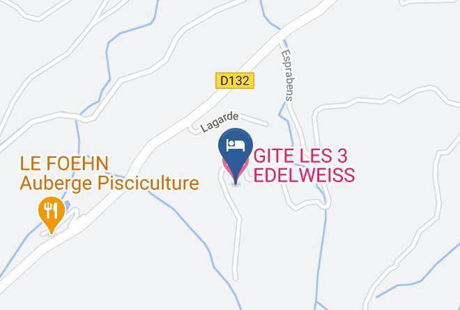 Pyrenees Atlantiques - Gite Les 3 Edelweiss Maps