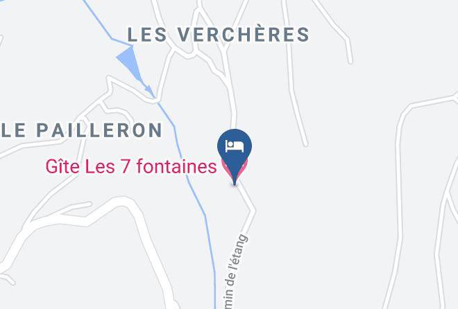 Rhone - Gite Les 7 Fontaines Maps