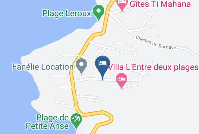 Deshaies - Gite Les Calebassiers Maps