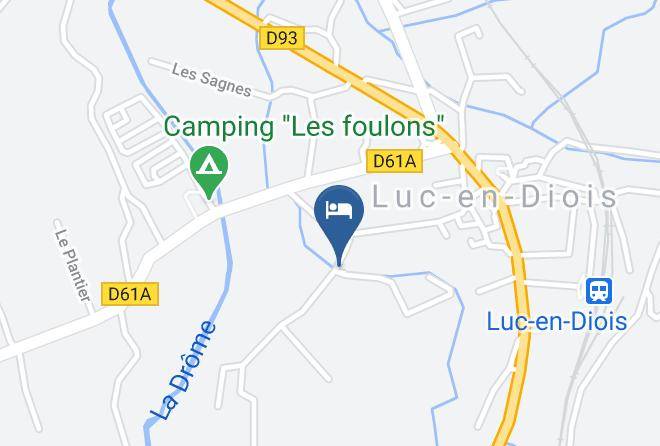 Drome - Gite Les Cleches Maps