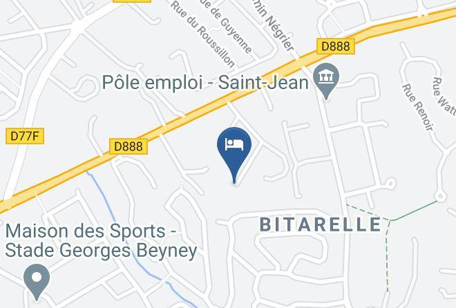 Haute Garonne - Gite Les Coteaux Maps