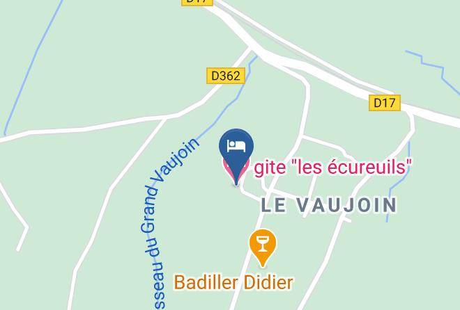 Indre Et Loire - Gite Les Ecureuils Maps