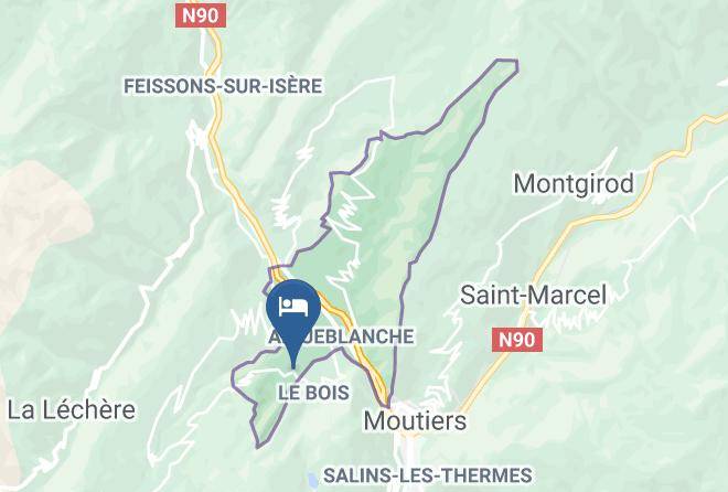 Savoie - Gite Les Emptes Maps