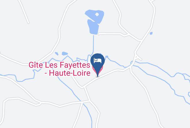 Haute Loire - Gite Les Fayettes Haute Loire Maps