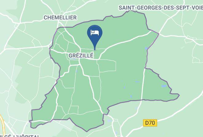 Maine Et Loire - Gite Les Fouees Maps