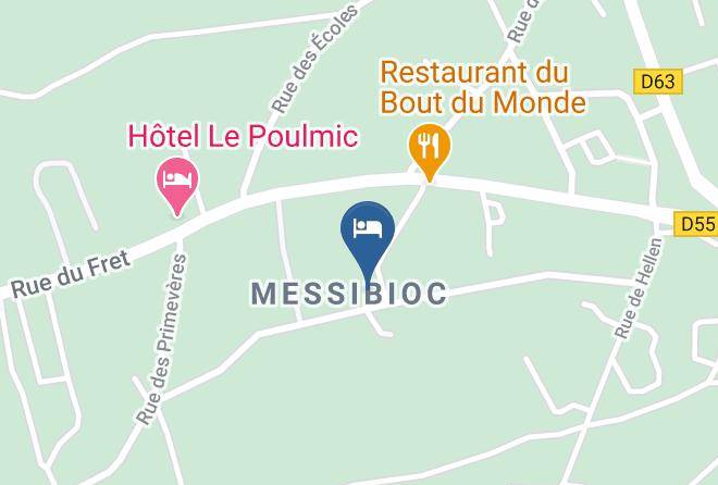 Finistere - Gite Les Hortensias Maps