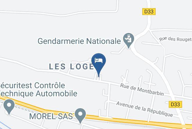 Seine Et Marne - Gite Les Iris Maps
