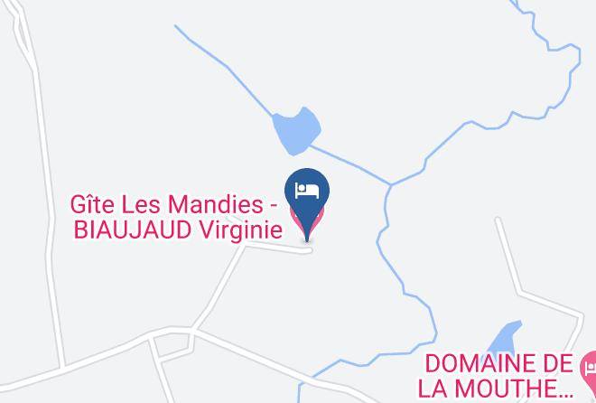 Dordogne - Gite Les Mandies Biaujaud Virginie Maps