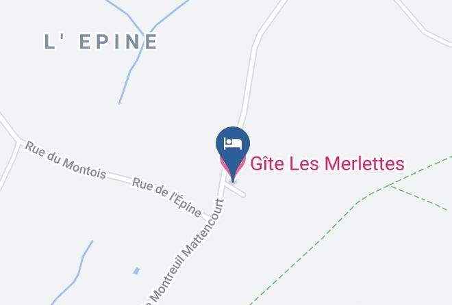 Oise - Gite Les Merlettes Maps