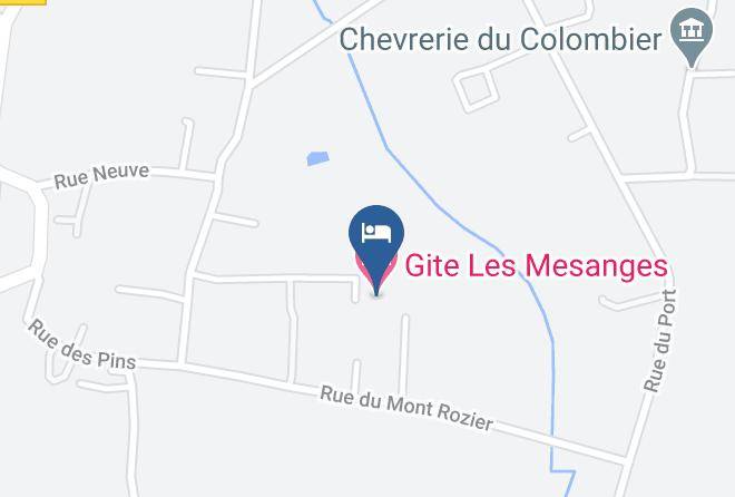 Ain - Gite Les Mesanges Maps