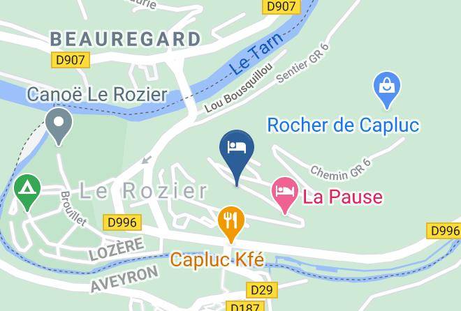 Lozere - Gite Les Oeillets Maps