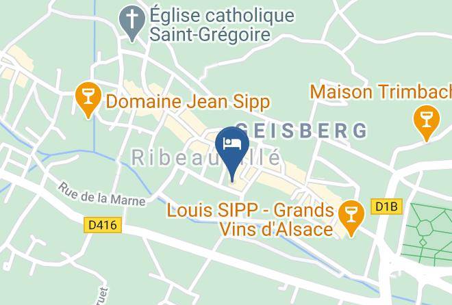 Haut Rhin - Gite Les Papillons Maps