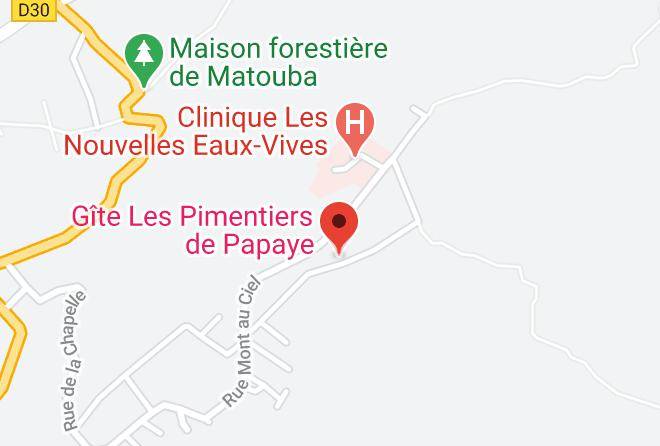 Saint Claude - Gite Les Pimentiers De Papaye Maps