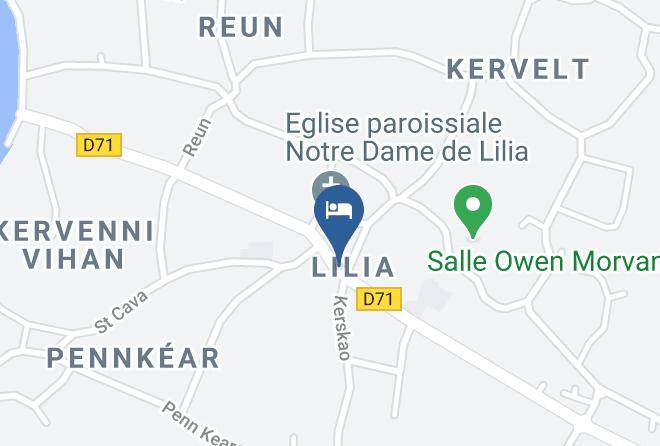 Finistere - Gite Les Pingouins Du Phare Maps