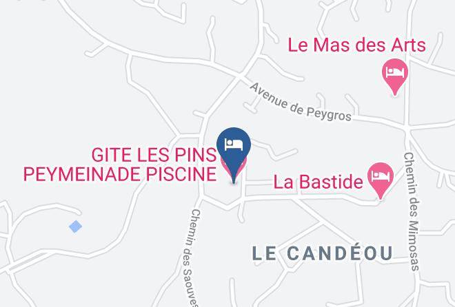 Maritime Alps - Gite Les Pins Peymeinade Piscine Maps