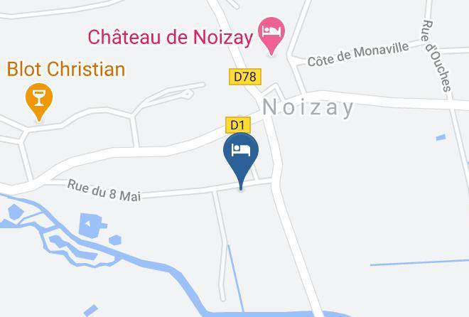 Indre Et Loire - Gite Les Prairies De Noizay Maps