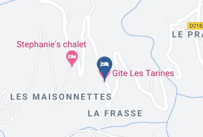 Savoie - Gite Les Tarines Maps