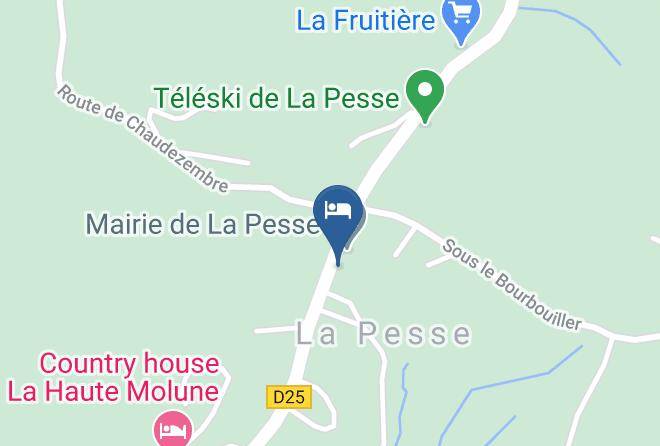 Jura - Gite Les Tavaillons Maps