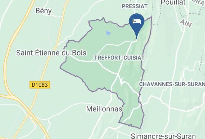 Ain - Gite Les Trois Collines Maps