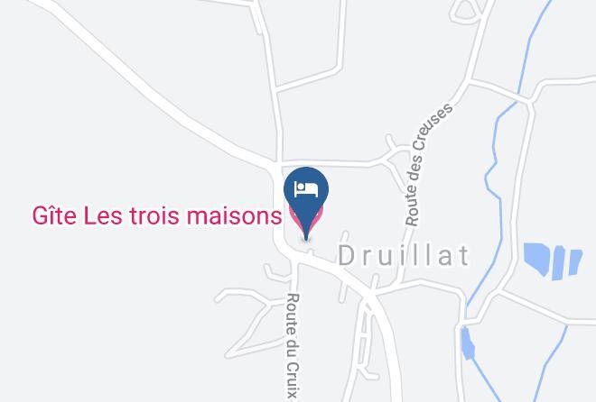 Ain - Gite Les Trois Maisons Maps